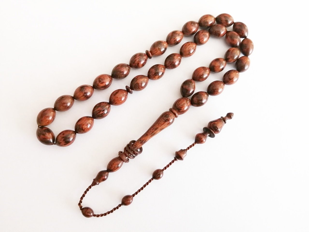 İmamesi Halkalı Beyzi Kesim Hatasız Kolleksiyonluk Yılan Agacı Tesbih