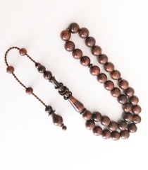 Sistem Püsküllü İmamesi Halkalı Hatasız Küre Kesim Yılan Agacı Tesbih