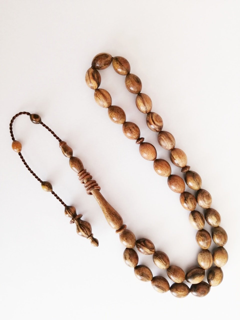 Sistem Püsküllü İmamesi Halkalı Hatasız Beyzi Kesim Öd Agacı Tesbih