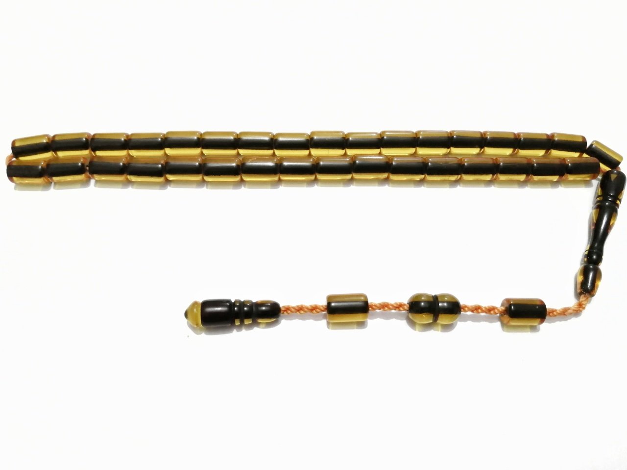 Sistem Püsküllü Kapsül Kesim Çubuk Malzeme Sıkma Kehribar Tesbih