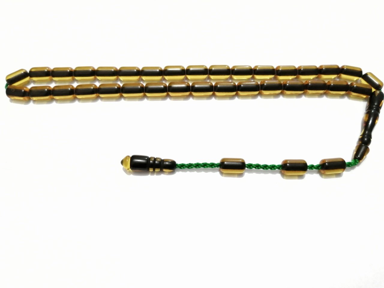 Sistem Püsküllü Kapsül Kesim Çubuk Malzeme Sıkma Kehribar Tesbih