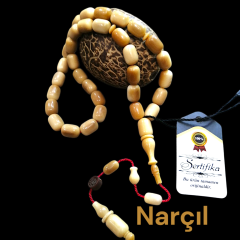 Sistem Püsküllü Kapsül Kesim Usta İşçilikli Narçıl Tesbih