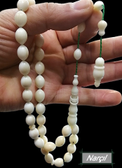 Sistem Püsküllü Beyzi Kesim Usta İşçilikli Narçıl Tesbih