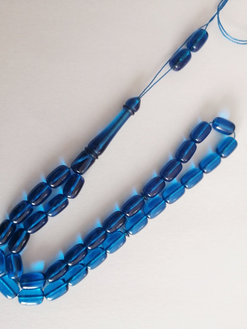 Hatasız Kapsül Kesim Ateş Kehribar Tesbih