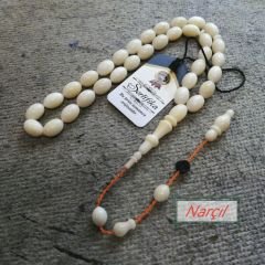 Sistem Püsküllü Beyzi Kesim Usta İşçilikli Narçıl Tesbih