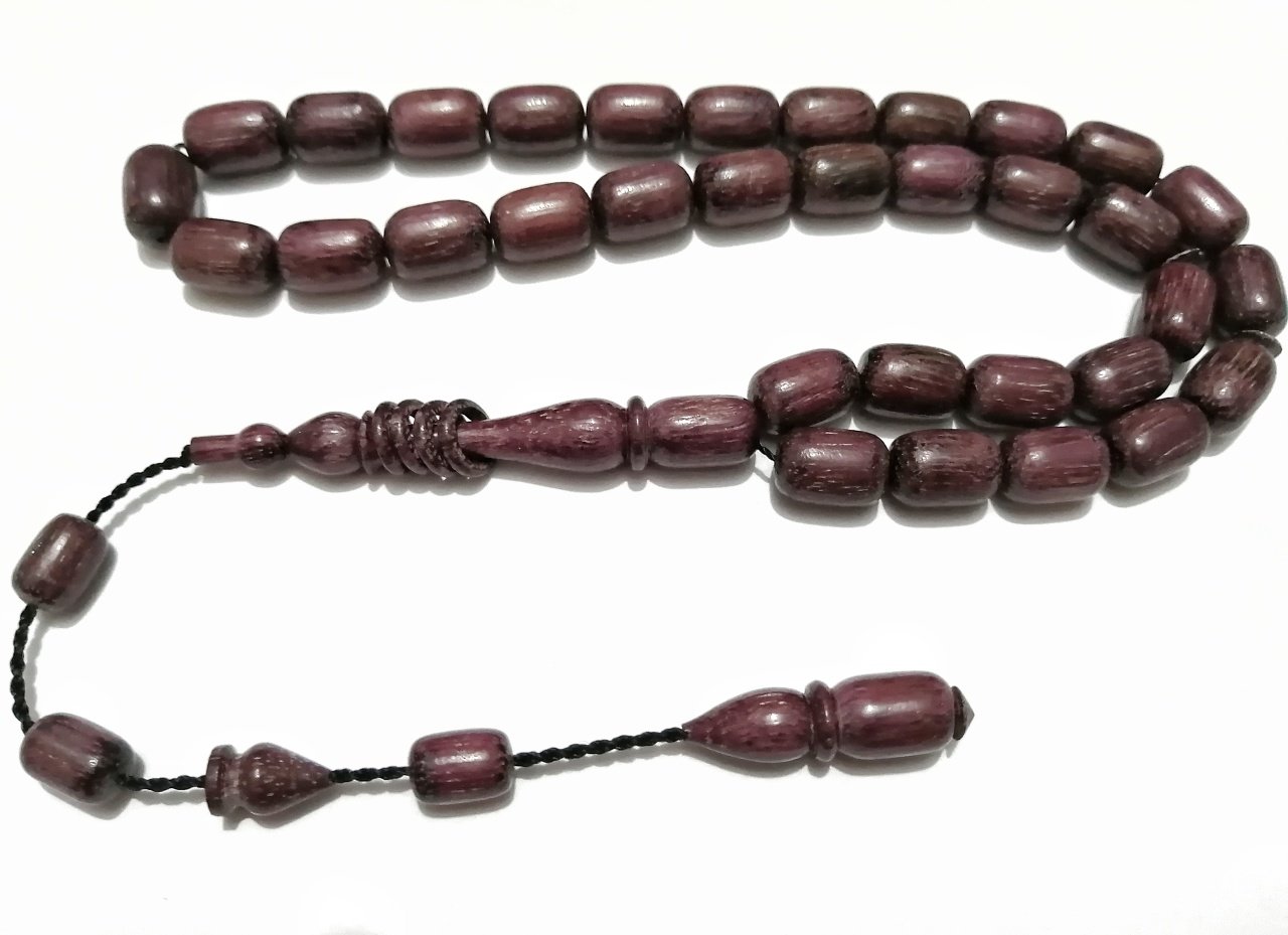 Sistem Püsküllü İmamesi Halkalı Hatasız İşçilikli Kapsül Kesim Morgül Ağacı Tesbih