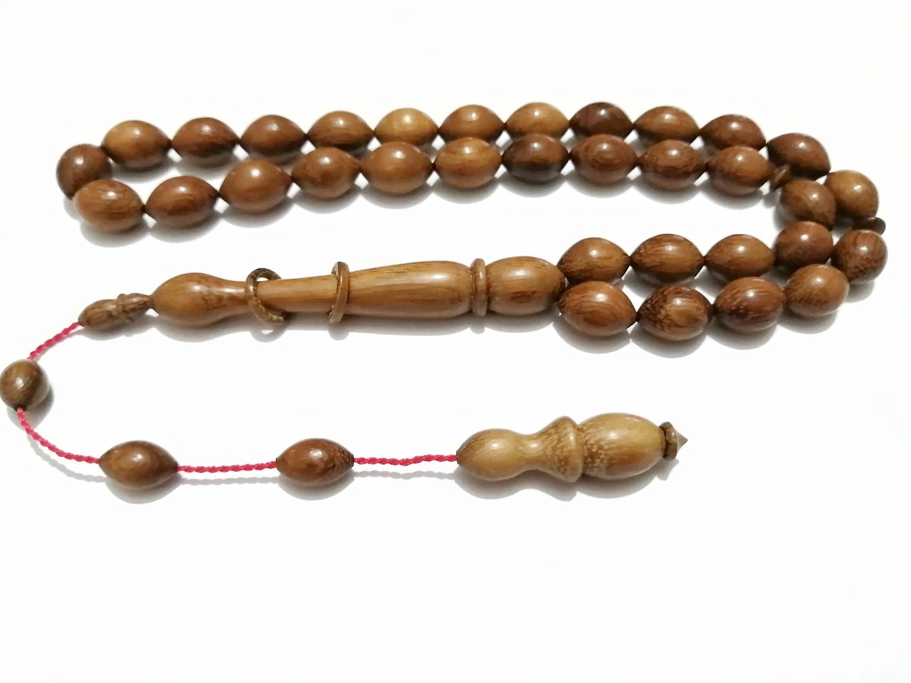 Sistem Püsküllü Özel İşçilikli Demir Ağacı Tesbih