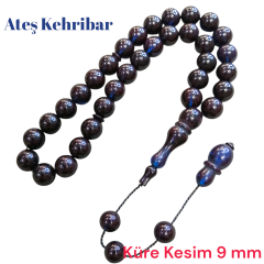 4 lü Lot Küre Kesim İşçilikli Ateş&Sıkma Tesbihler