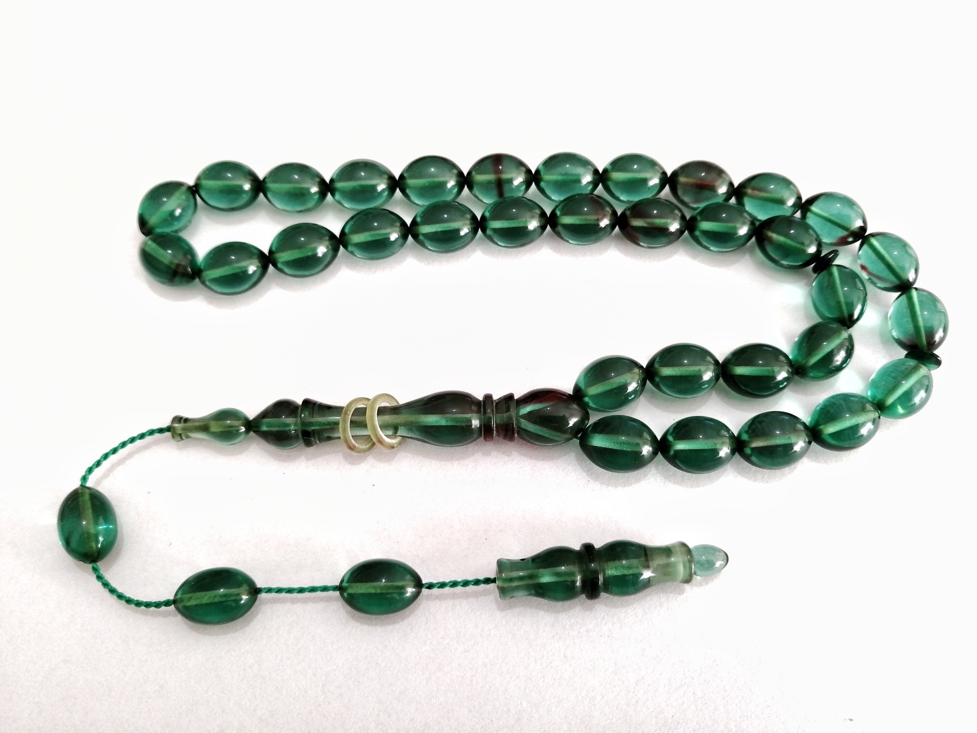 Sistem Püsküllü İmamesi Halkalı Tombul Beyzi Kesim Ateş Kehribar Tesbih