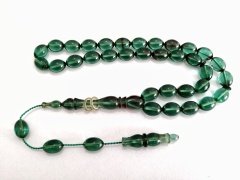 Sistem Püsküllü İmamesi Halkalı Tombul Beyzi Kesim Ateş Kehribar Tesbih