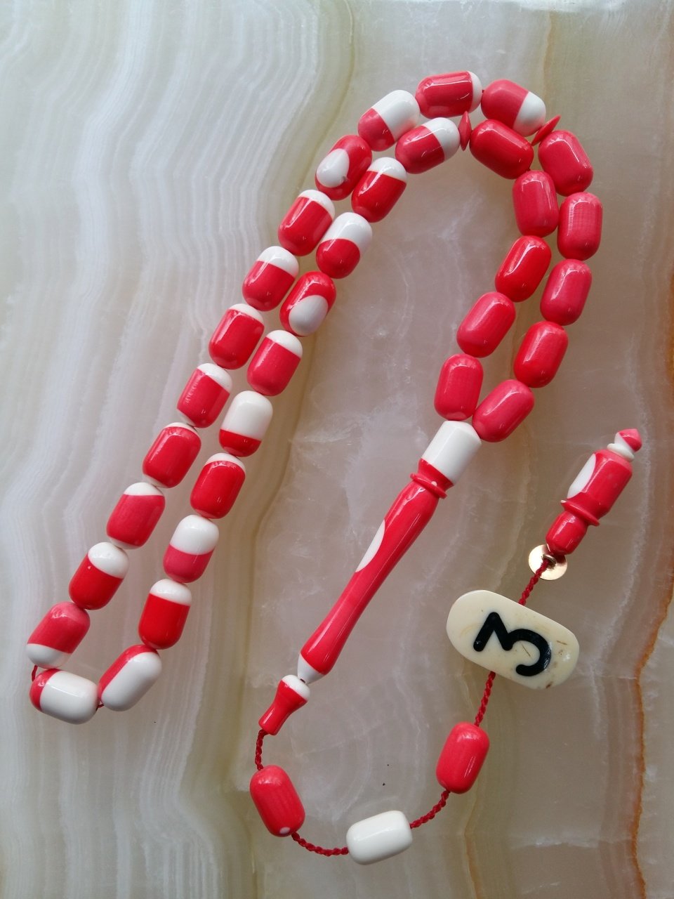 Kapsül Kesim 3 Nolu Katalin Bilardo Topu Tesbih.