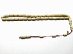 Sistem Püsküllü İsmail Akçay İmzalı Kapsül Kesim Geyik Boynuzu Tesbih