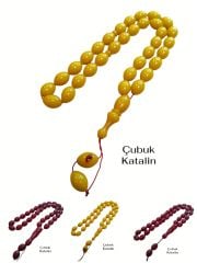 4 Lü Lot Beyzi Kesim İşçilikli Çubuk Katalin Tesbihler