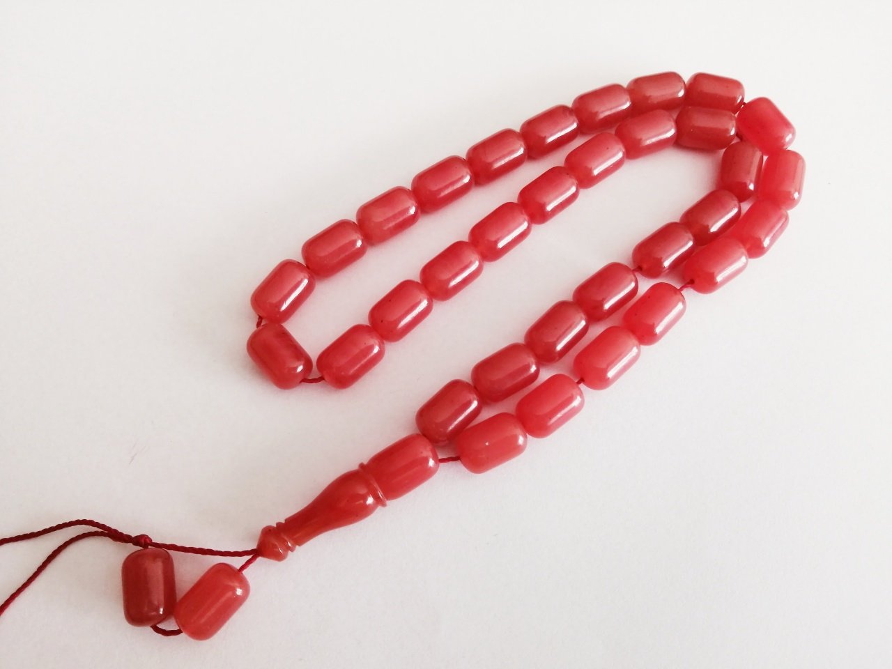 Kapsül Kesim Sıkma Kehribar Tesbih