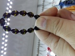 Sistemli Imamesi İşçilikli Haki Yeşil Yansimalı Özel İşçilikli Ateş Kehribar Beyzi Kesim Tesbih.