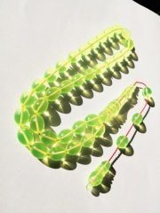 Sistem Püsküllü İmamesi İşçilikli Uçak Camı Tesbih