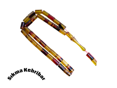 Kesme Model Sıkma Kehribar Tesbih