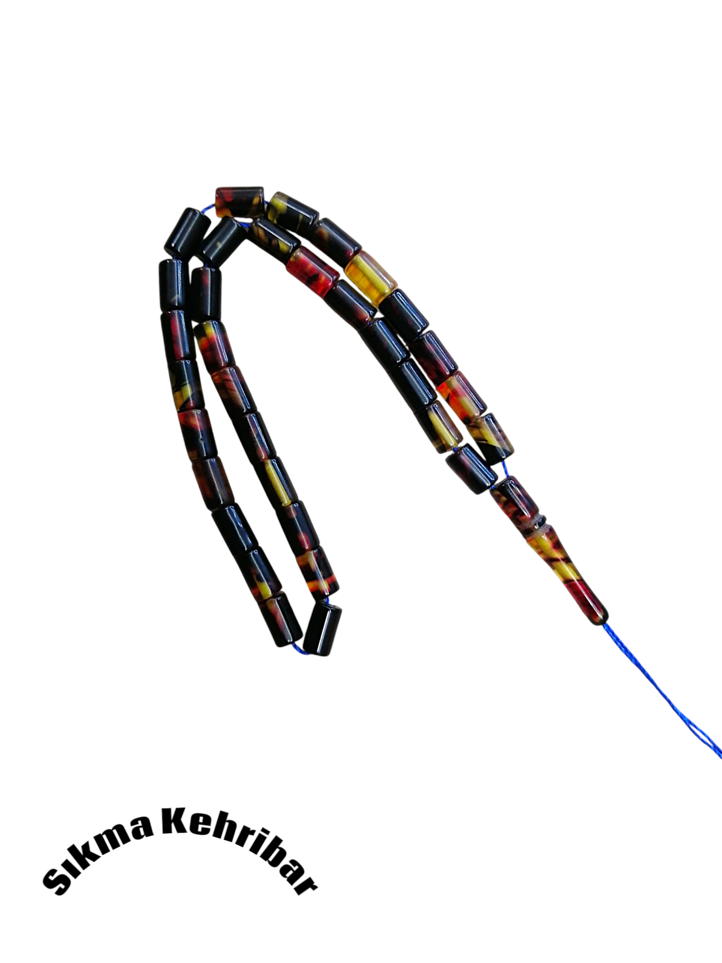 Kesme Model Sıkma Kehribar Tesbih