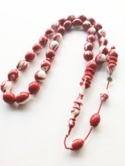 Sistem Püsküllü Özel İşçilikli Tombul Beyzi Arizona Firuze Tesbih