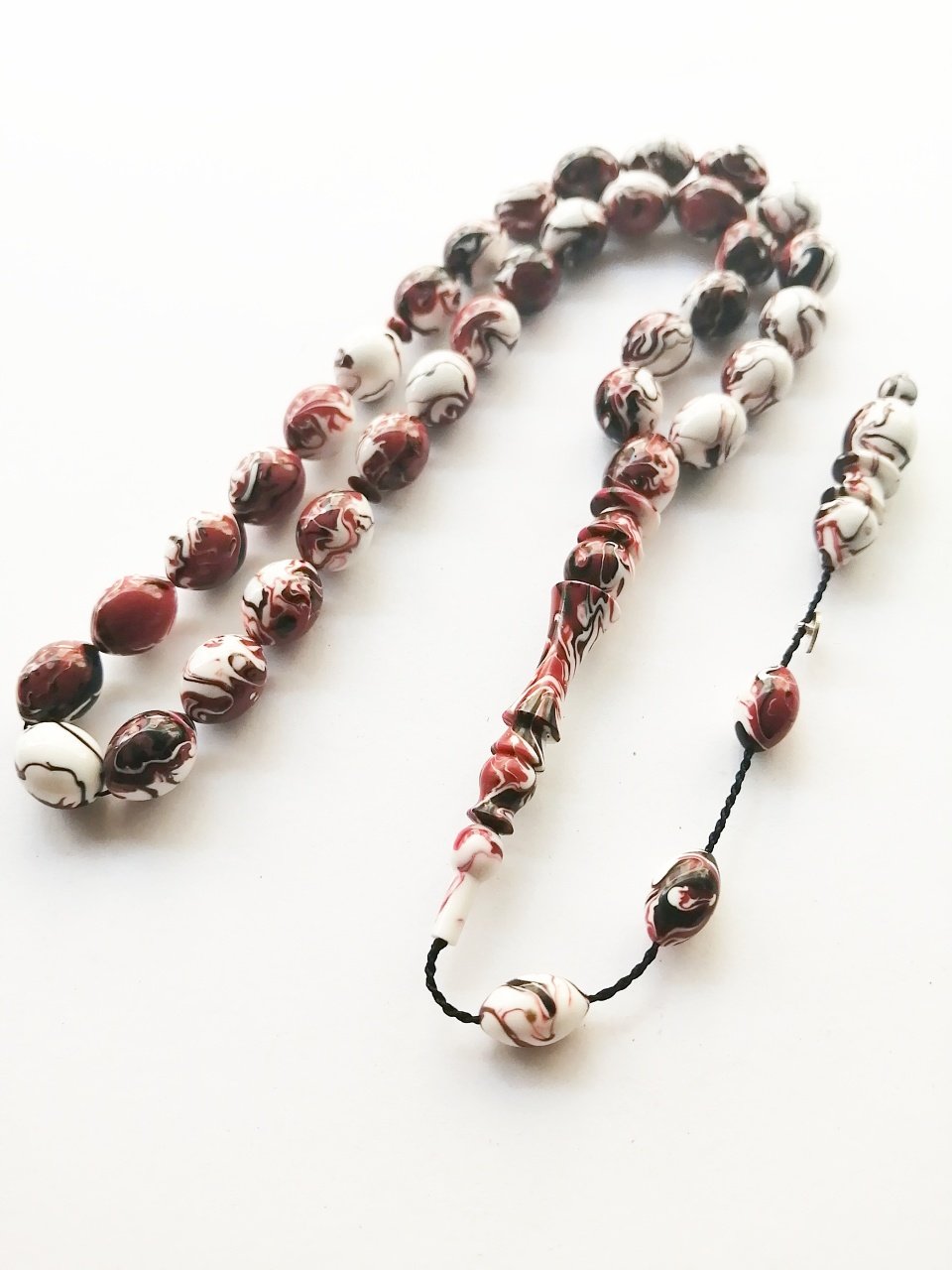 Sistem Püsküllü Özel İşçilikli Tombul Beyzi Arizona Firuze Tesbih