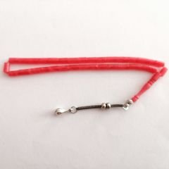 Alpaka Püsküllü Kesme Model Hareli Sıkma Kehribar Tesbih