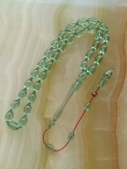 Piyasanın En Kaliteli Hammadesinden Yapılmış Sistemli Özel İşçilikli Kolleksiyonluk Beyzi Kesim Ateş Kehribar Tesbih