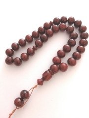 Sıgırcık Kesim Hareli Sıkma Kehribar Tesbih