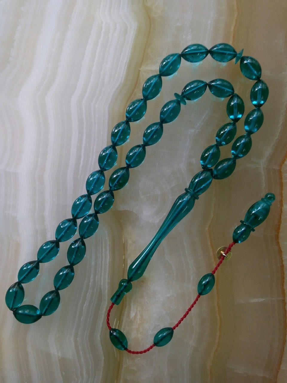 Sistemli Özel İşçilikli Kolleksiyonluk Piyasanın En Kaliteli Hammadesinden Yapılmış Beyzi Kesim Ateş Kehribar Tesbih