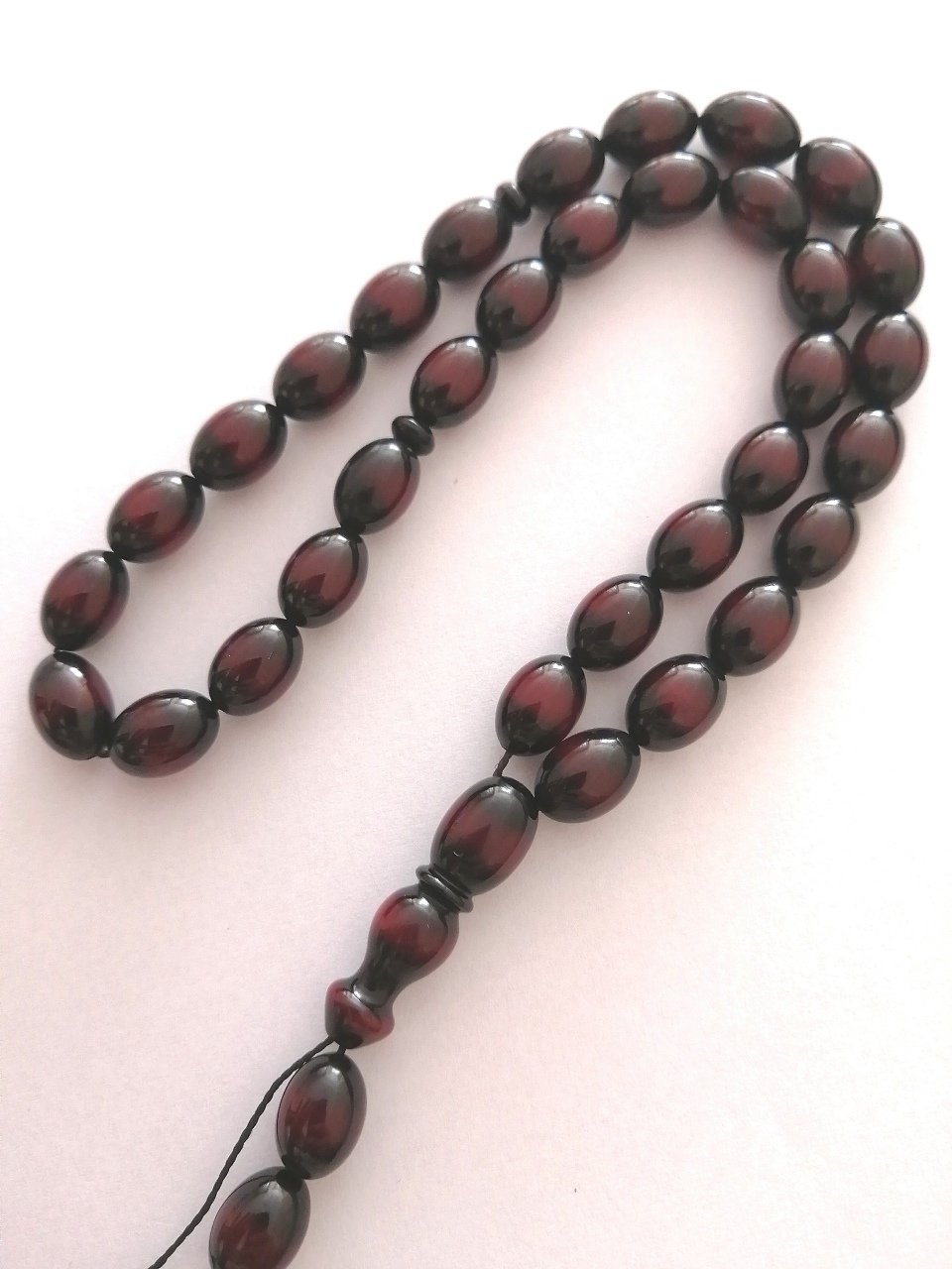 Sürmeli Fırınlı Ateş Kehribar Tesbih