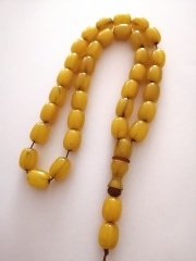 Dabas Malz. Hareli Sıkma Kehribar Tesbih