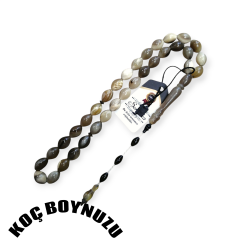 Sistem Püsküllü Beyzi Kesim Koç Boynuzu Tesbih