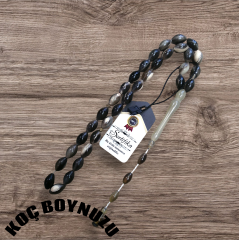 Sistem Püsküllü Beyzi Kesim Koç Boynuzu Tesbih