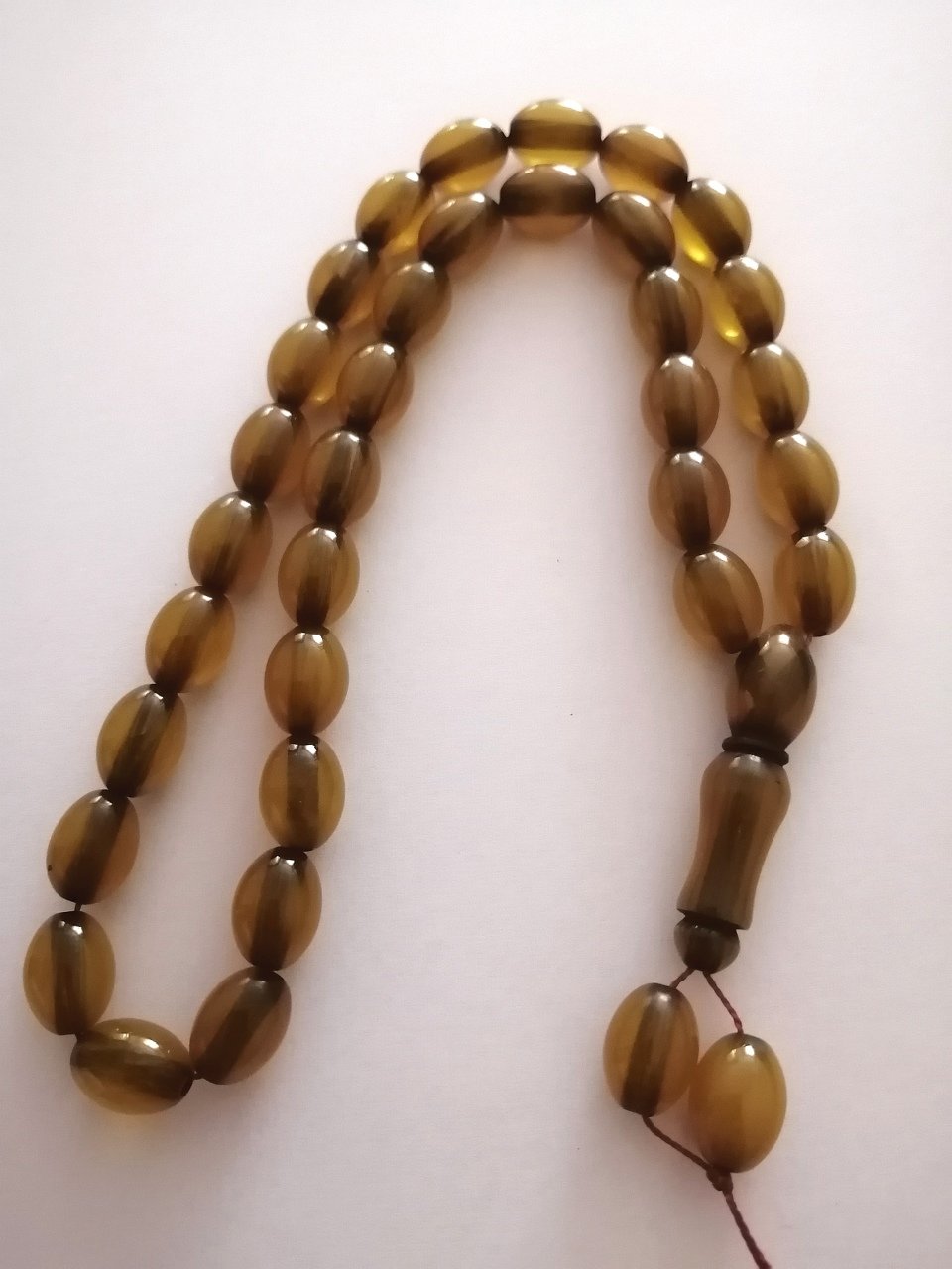 Dabas Malz. Hareli Sıkma Kehribar Tesbih