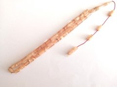 Sistem Püsküllü Kesme Model Hareli Sıkma Kehribar Tesbih