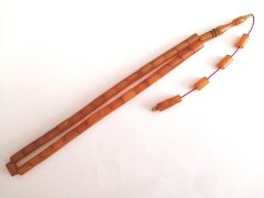 Sistem Püsküllü Kesme Model Hareli Sıkma Kehribar Tesbih