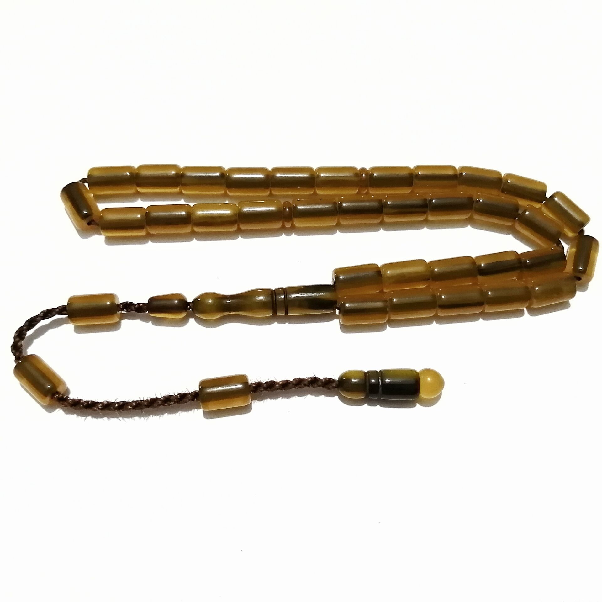 Sistem Püsküllü Kapsül Kesim Çubuk Malzeme Sıkma Kehribar Tesbih