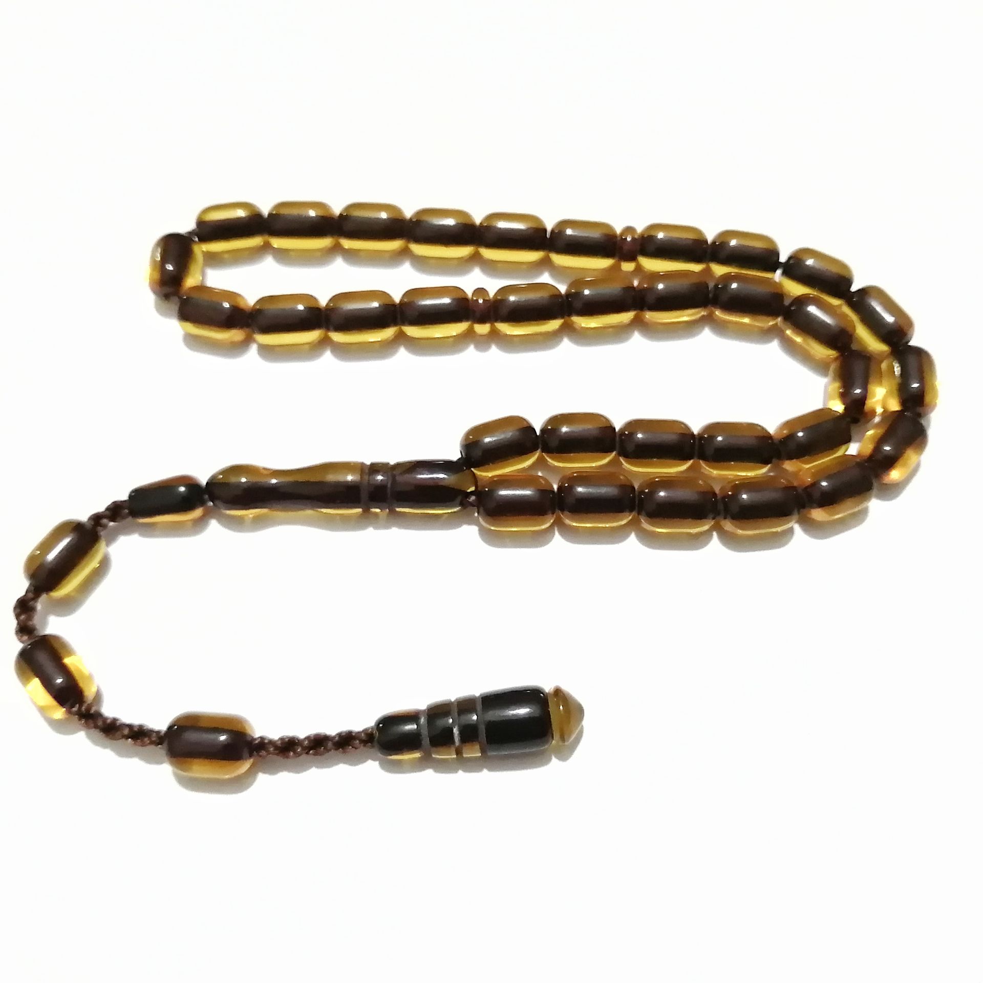 Sistem Püsküllü Kapsül Kesim Çubuk Malzeme Sıkma Kehribar Tesbih