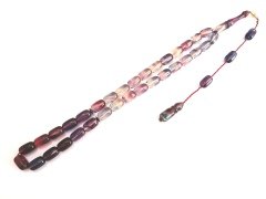 Sistem Püsküllü Kapsül Kesim Hareli Sıkma Kehribar Tesbih