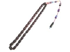 Sistem Püsküllü Kapsül Kesim Hareli Sıkma Kehribar Tesbih