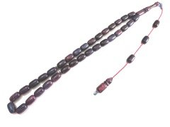 Sistem Püsküllü Kapsül Kesim Hareli Sıkma Kehribar Tesbih