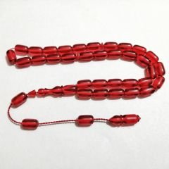 Sistem Püsküllü Hatasız Ateş Kehribar Tesbih