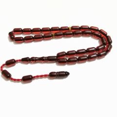 Sistem Püsküllü Kapsül Kesim Çubuk Malzeme Ateş Kehribar Tesbih