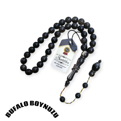 Sistem Püsküllü Küre Kesim Bufalo Boynuzu Tesbih