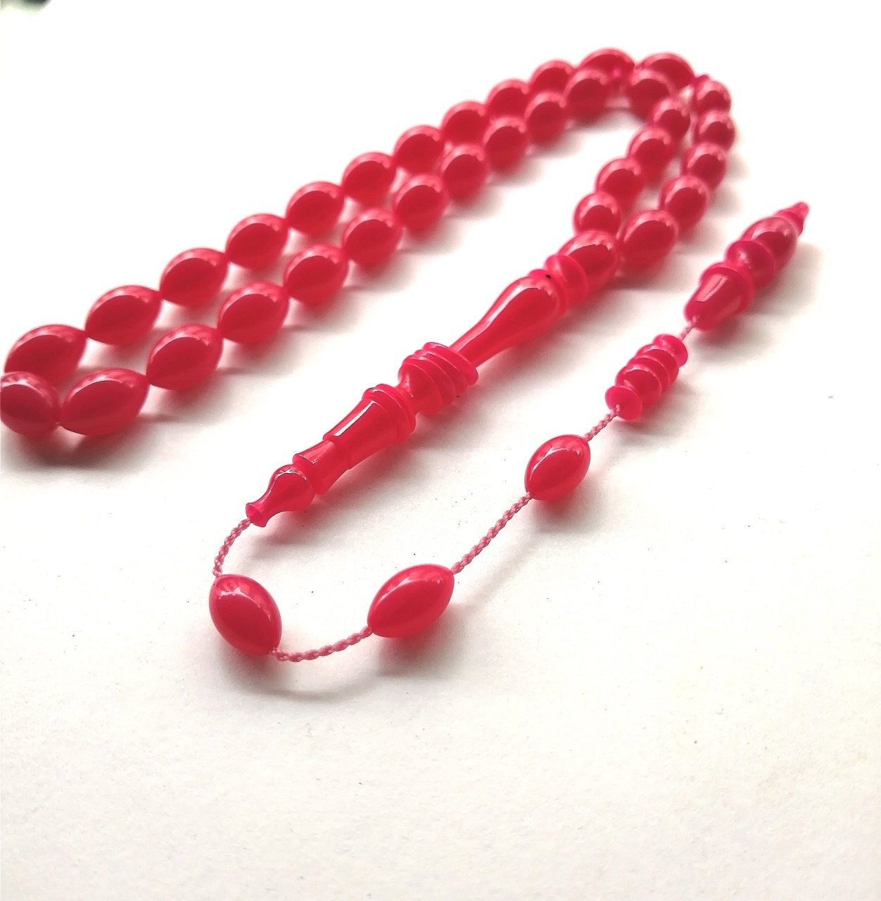 Sistem Püsküllü İmamesi Halkalı Beyzi Kesim Bowling Topu Tesbih