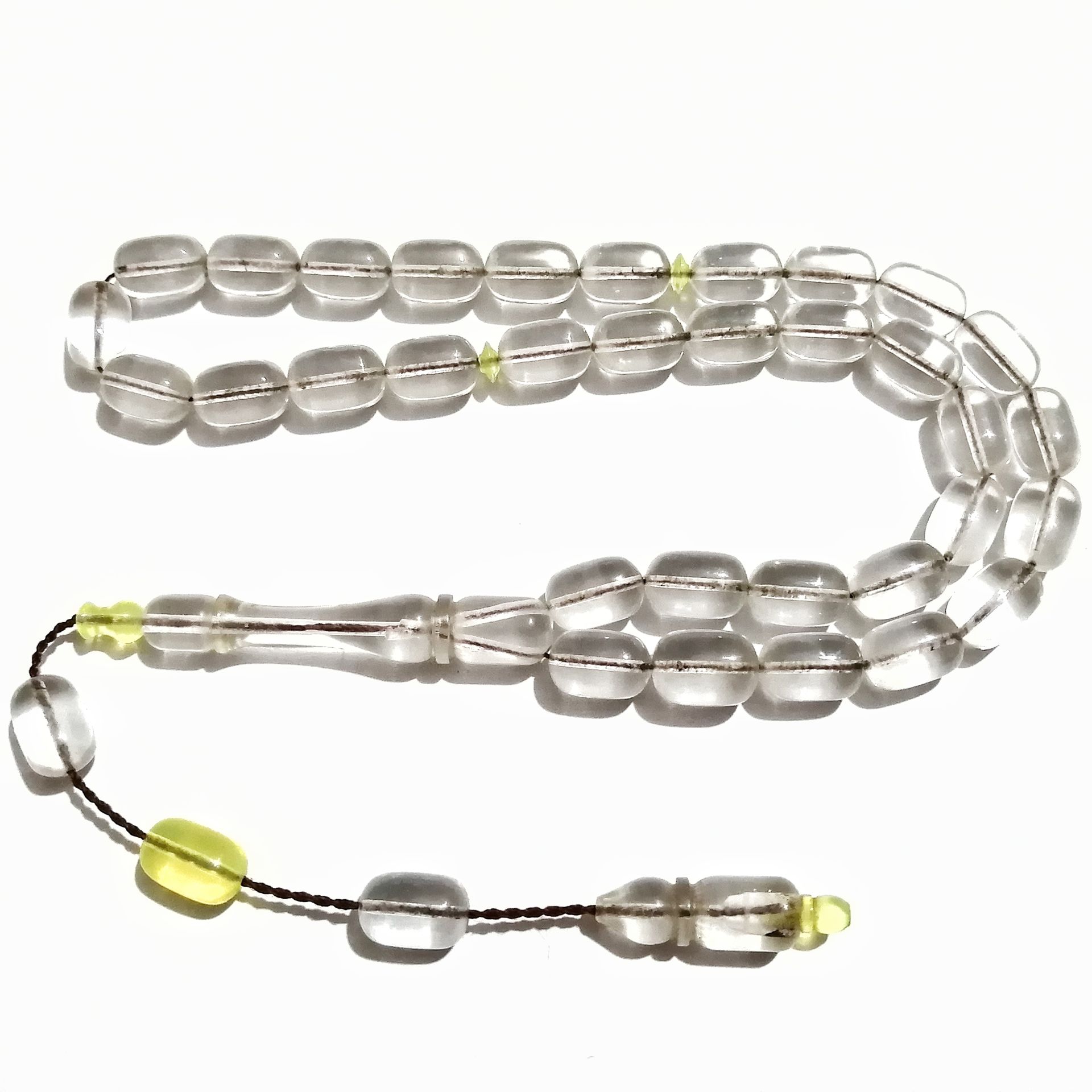 Sistem Püsküllü Kapsül Kesim Uçak Camı Tesbih