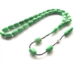 Sistem Püsküllü Kapsül Kesim Fransız Galalith Tesbih