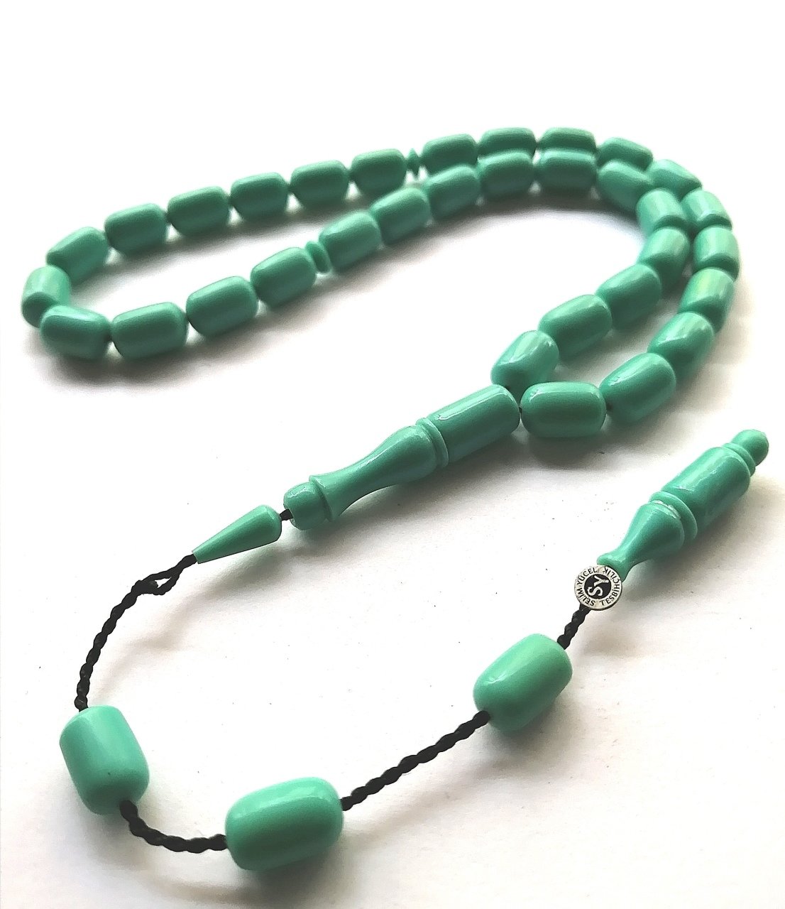 Sistem Püsküllü Kapsül Kesim Fransız Galalith Tesbih