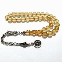 Alpaka Püsküllü Küre Kesim Bilek Boy Blok zar Malz. Tesbih