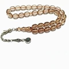 Alpaka Püsküllü Beyzi Kesim Çubuk Malzeme Katalin Tesbih