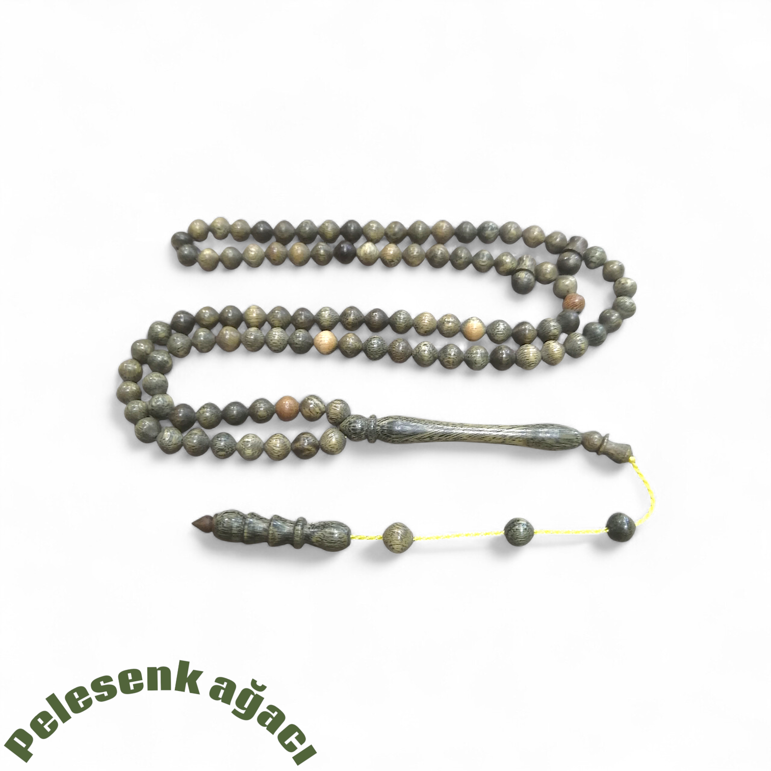 Sistem Püsküllü Sülün İmameli Istanbul Kesim 99 lu Pelesenk Ağacı Namaz Tesbihi